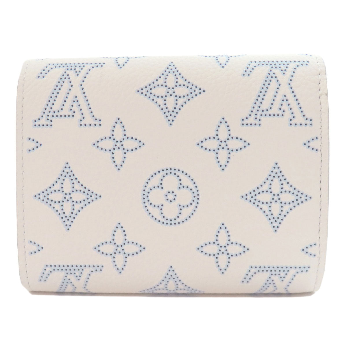 LOUIS VUITTON Bifold Wallet M11802 Mahina leather white Portefeuille Iris Compact Japan Limited Women  d