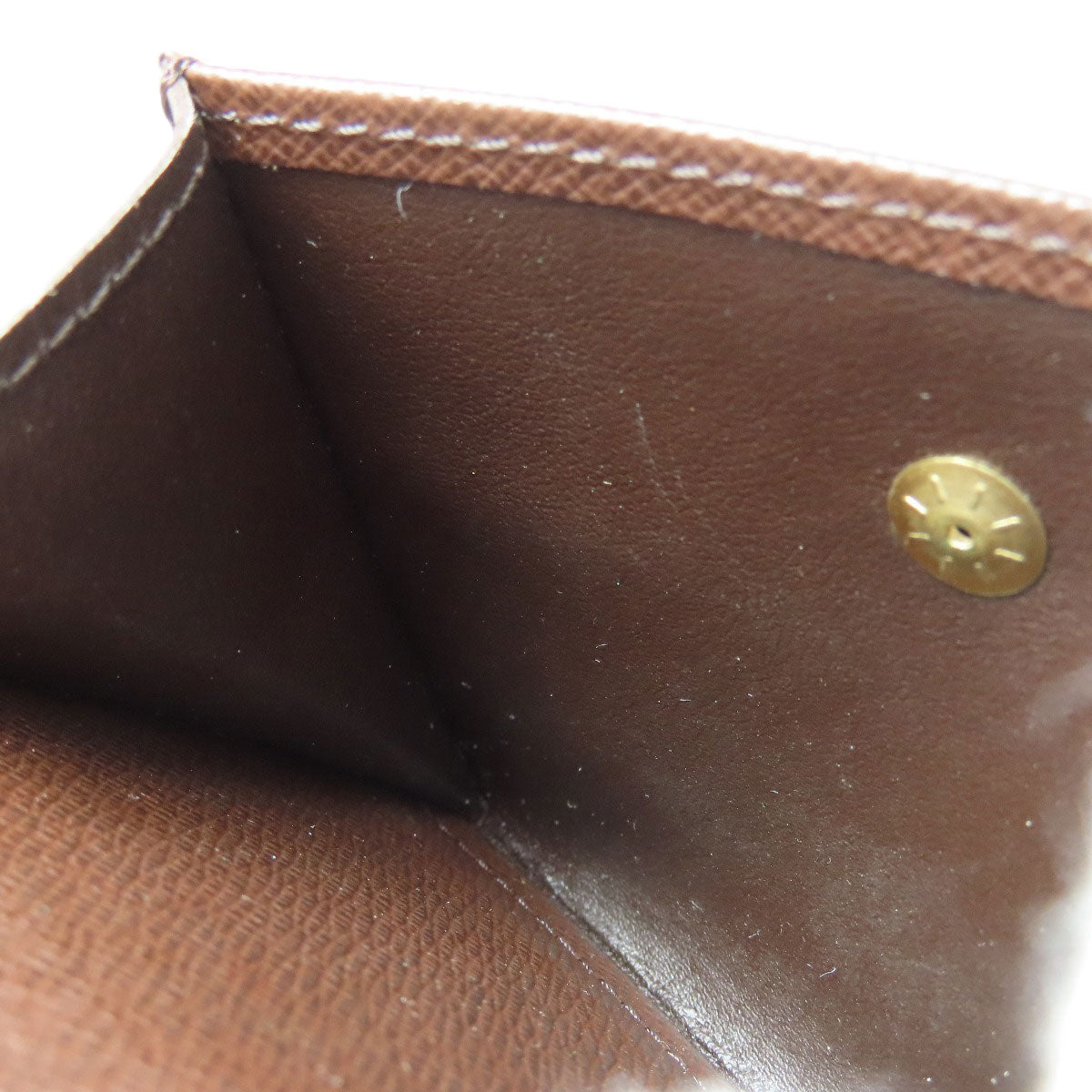 LOUIS VUITTON Bifold Wallet N60011 Damier canvas Brown Portefeuille Florin Women  d