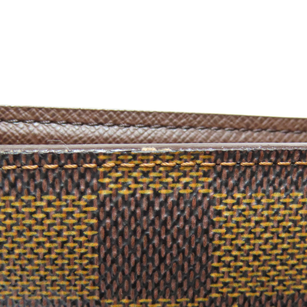 LOUIS VUITTON Bifold Wallet N60011 Damier canvas Brown Portefeuille Florin Women  d
