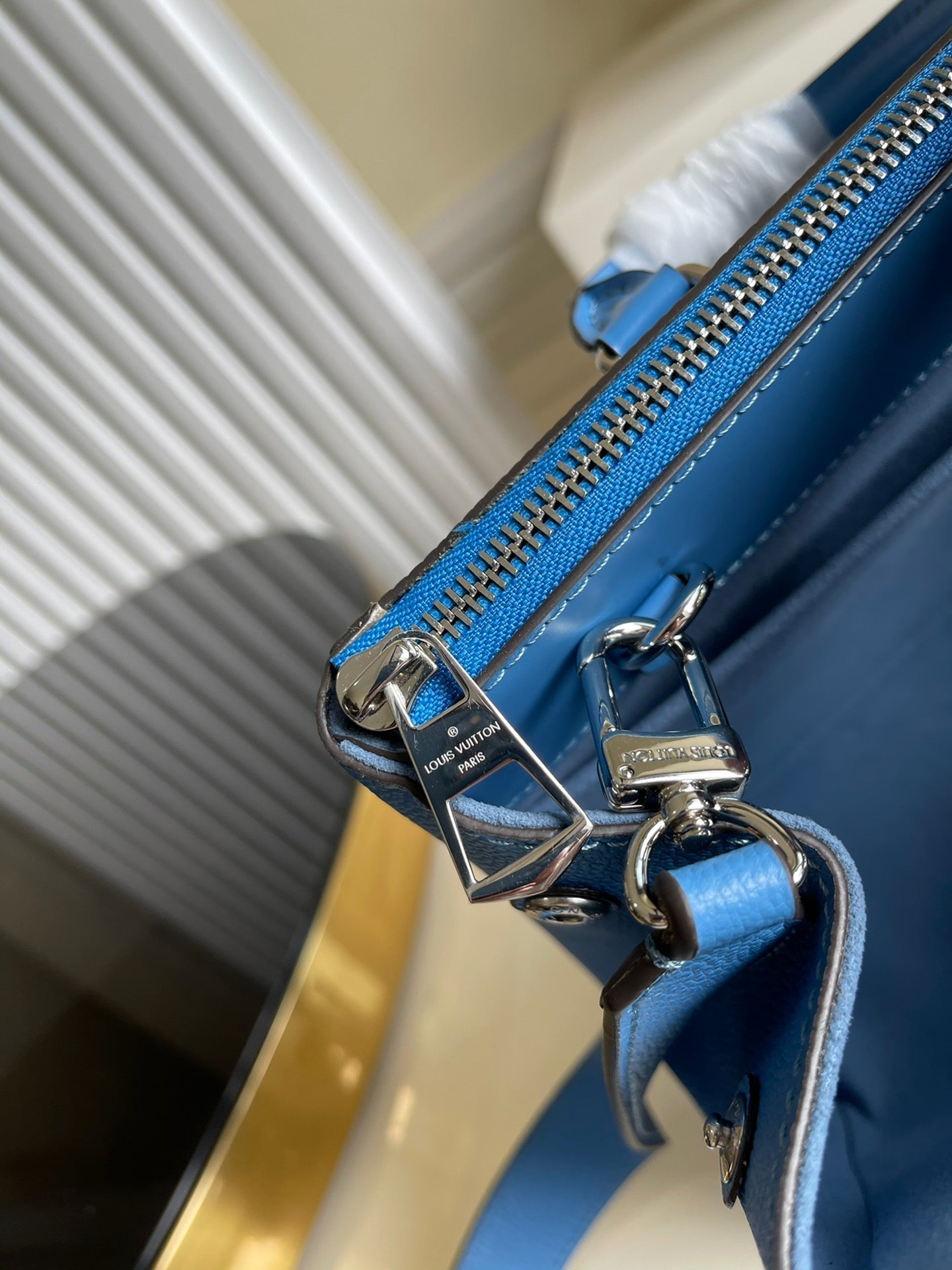 Top Quality Grenelle Tote PM Epi Blue For Women, Womens Handbags, Shoulder And Crossbody Bags 10.6in/27cm Top Quality