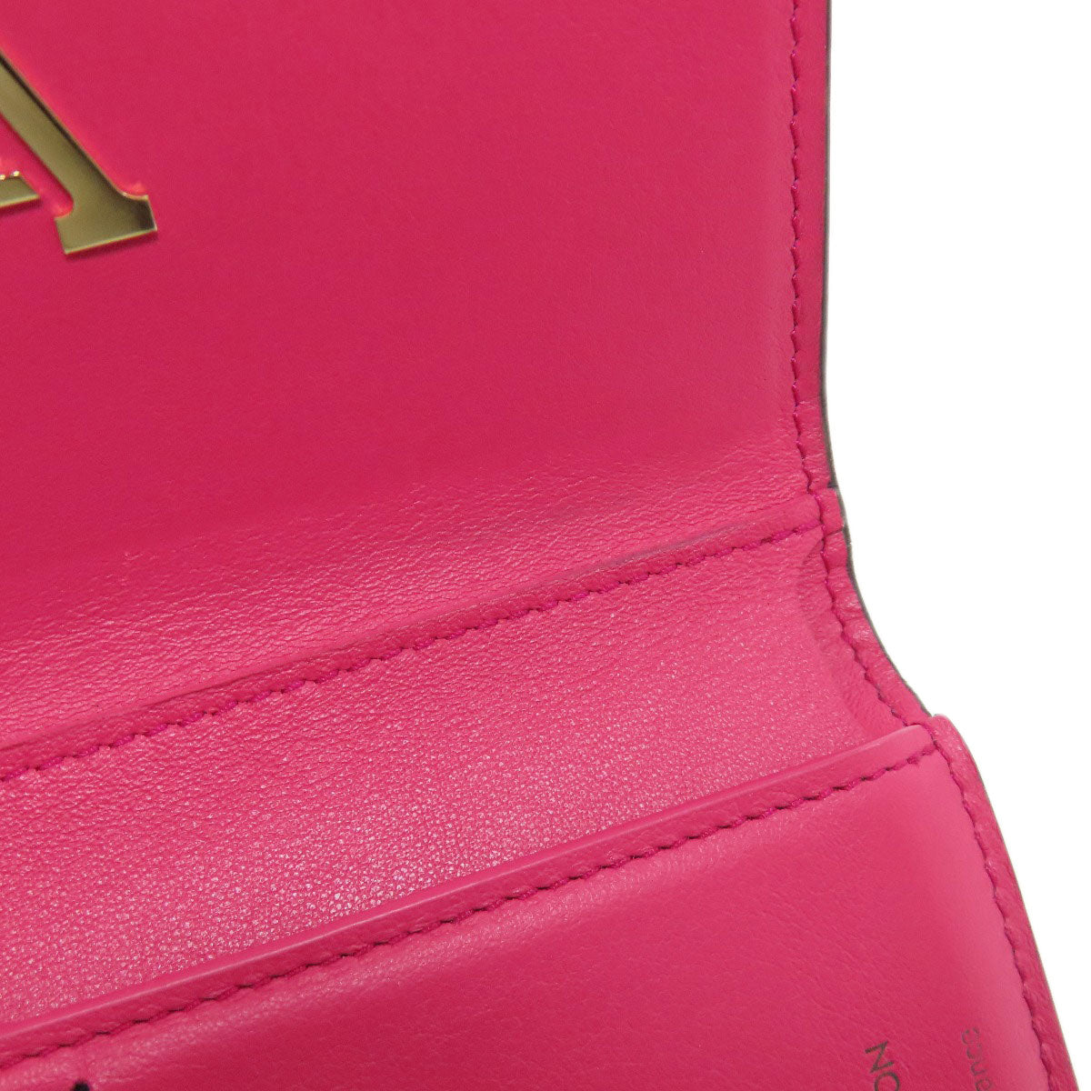 LOUIS VUITTON Bifold Wallet M62157 Taurillon Clemence black Portefeuille Compact Women  d