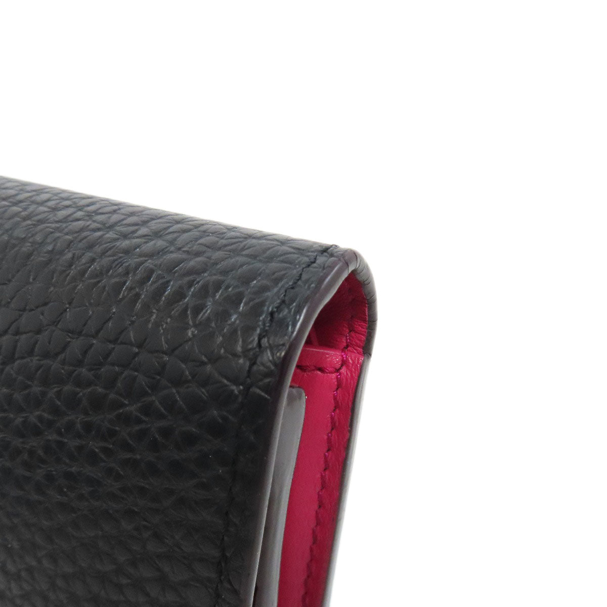 LOUIS VUITTON Bifold Wallet M62157 Taurillon Clemence black Portefeuille Compact Women  d