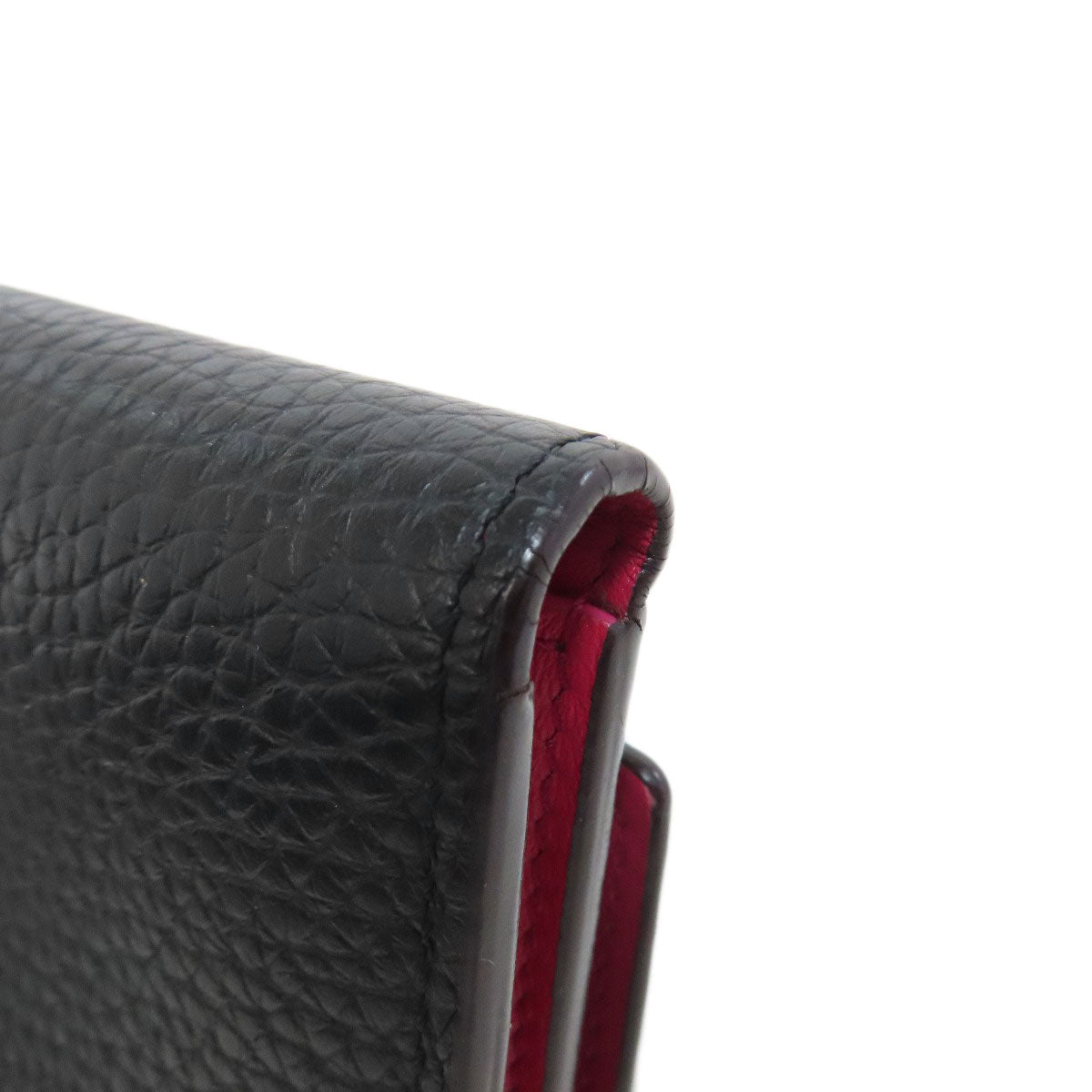 LOUIS VUITTON Bifold Wallet M62157 Taurillon Clemence black Portefeuille Compact Women  d
