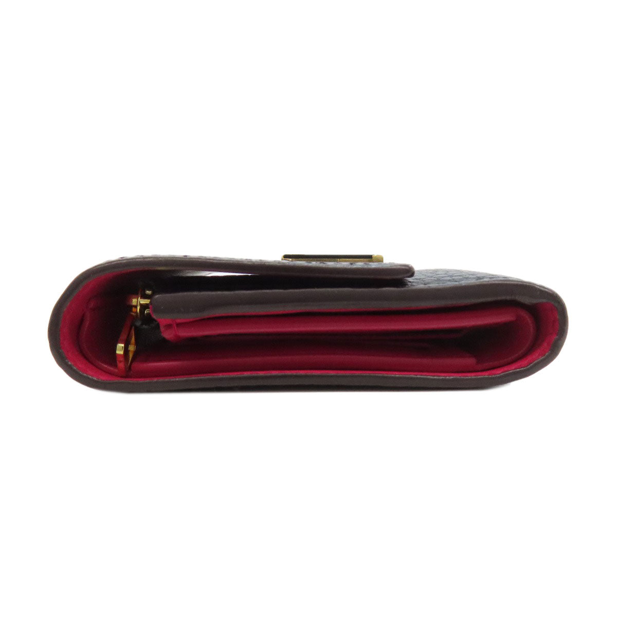 LOUIS VUITTON Bifold Wallet M62157 Taurillon Clemence black Portefeuille Compact Women  d