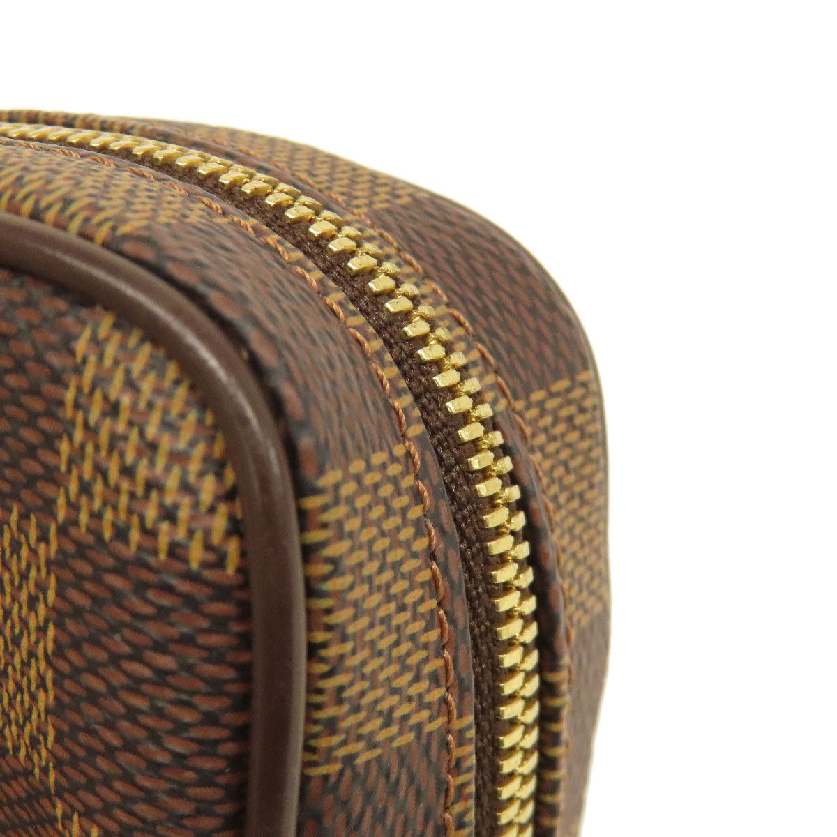 LOUIS VUITTON Accessory pouch N61738 Damier canvas Brown Etui Okapi PM Women  d