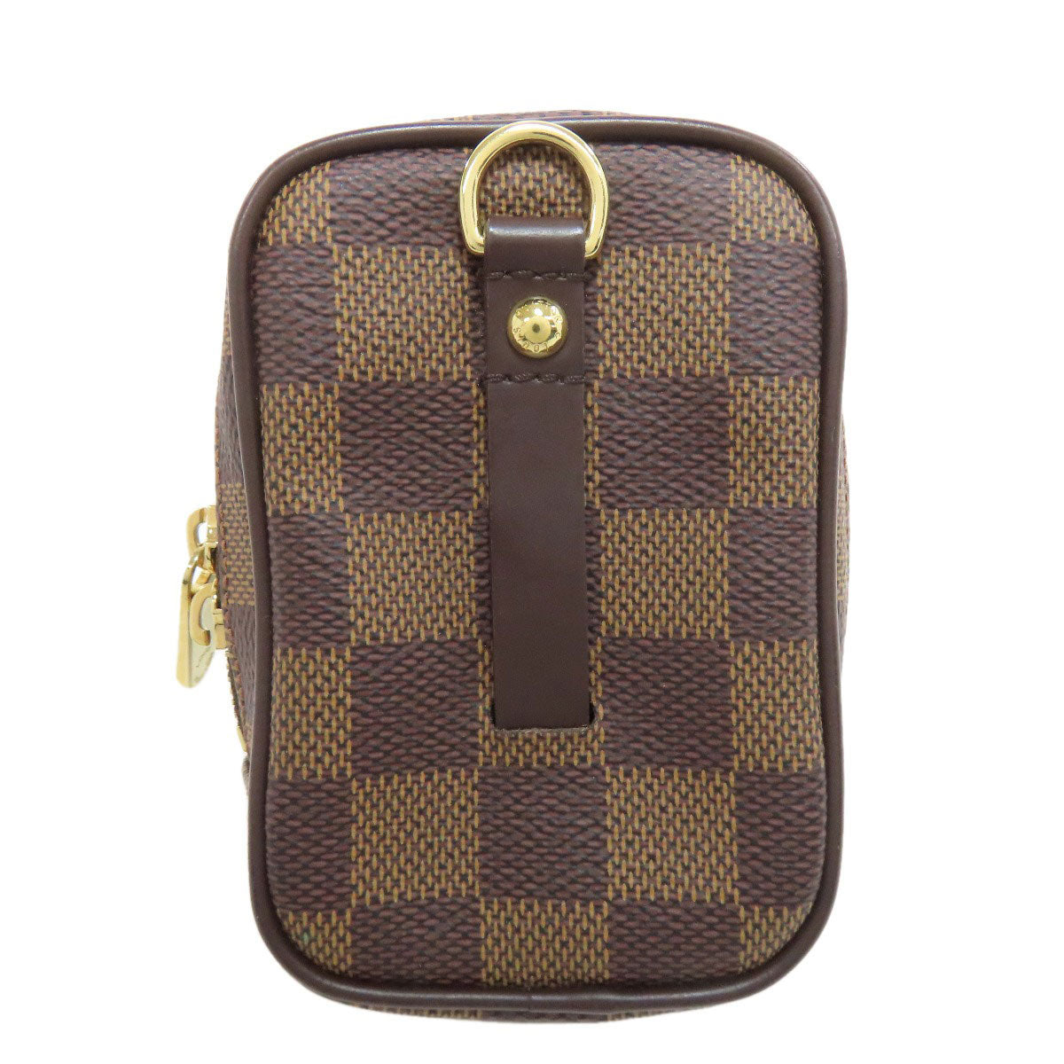 LOUIS VUITTON Accessory pouch N61738 Damier canvas Brown Etui Okapi PM Women  d