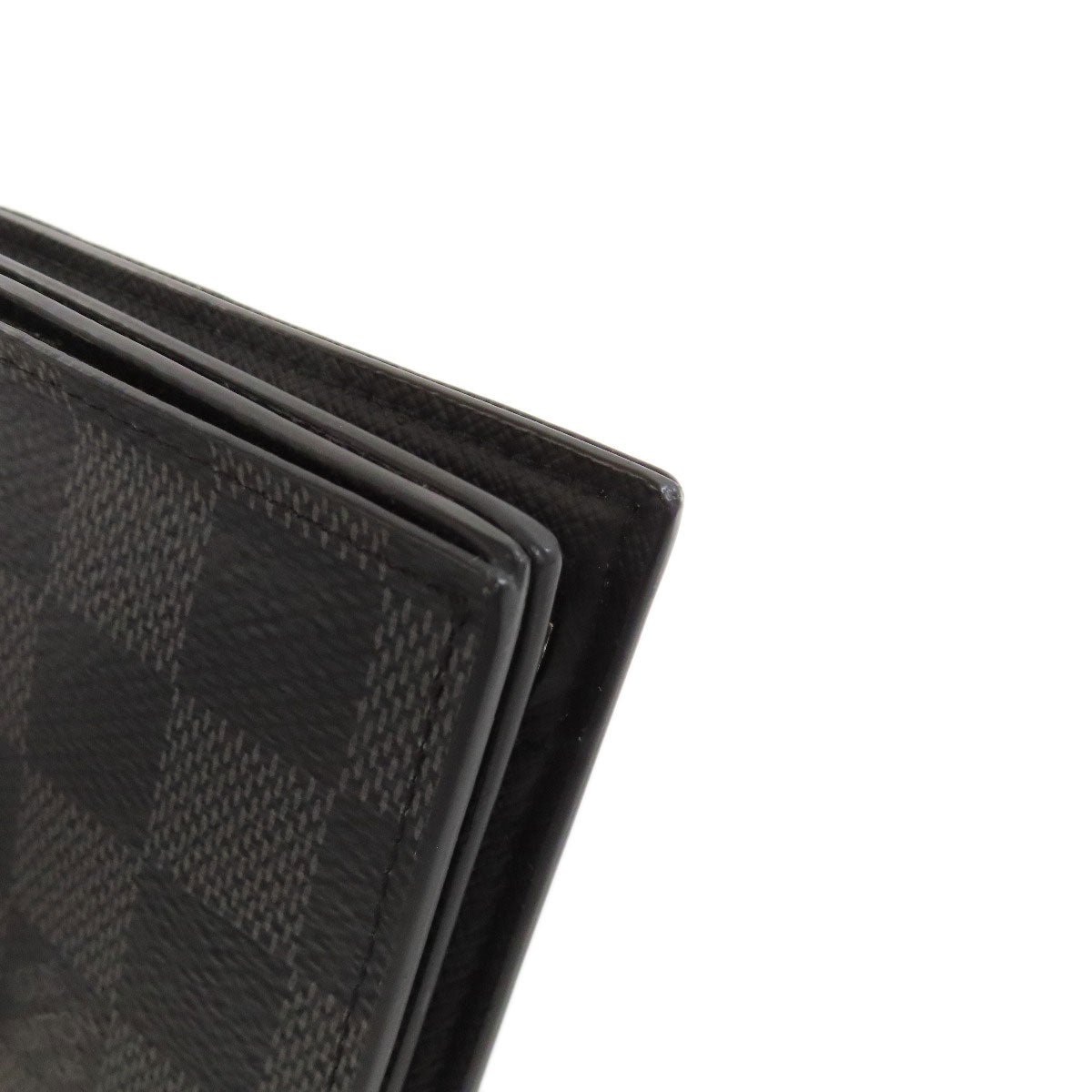 LOUIS VUITTON Bifold Wallet N60053 Damier canvas gray Portefeuille Amerigo NM mens  d