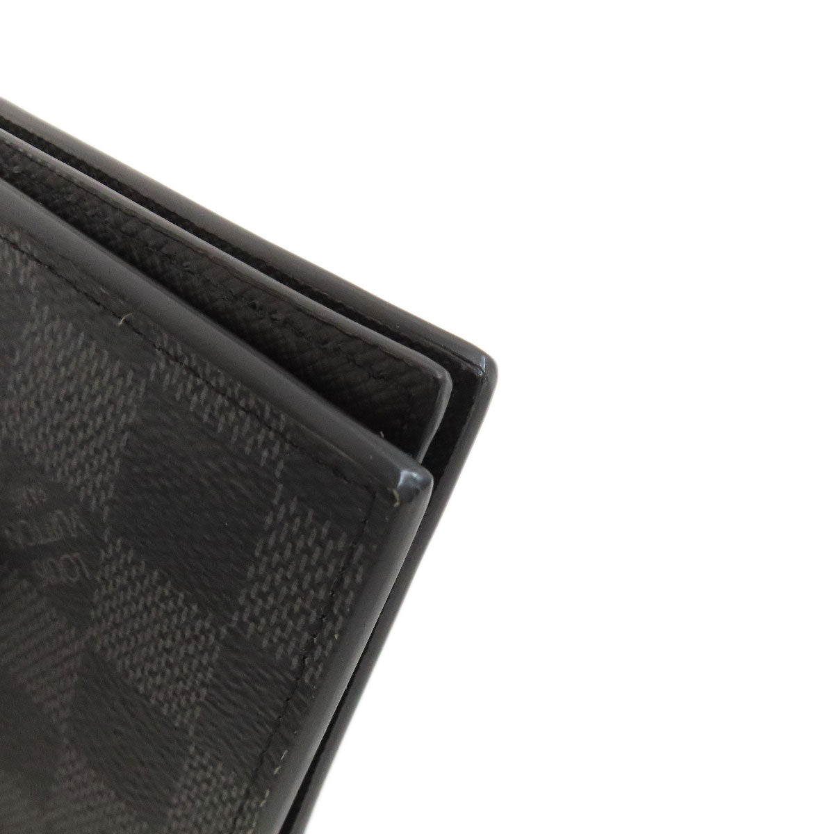 LOUIS VUITTON Bifold Wallet N60053 Damier canvas gray Portefeuille Amerigo NM mens  d