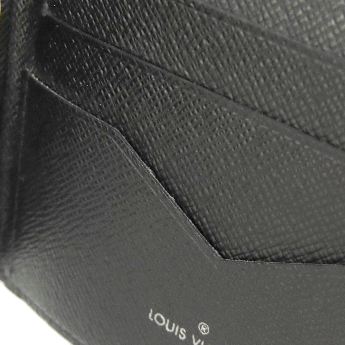 LOUIS VUITTON Bifold Wallet M62480 Monogram Eclipse black Portefeuille pans mens  d