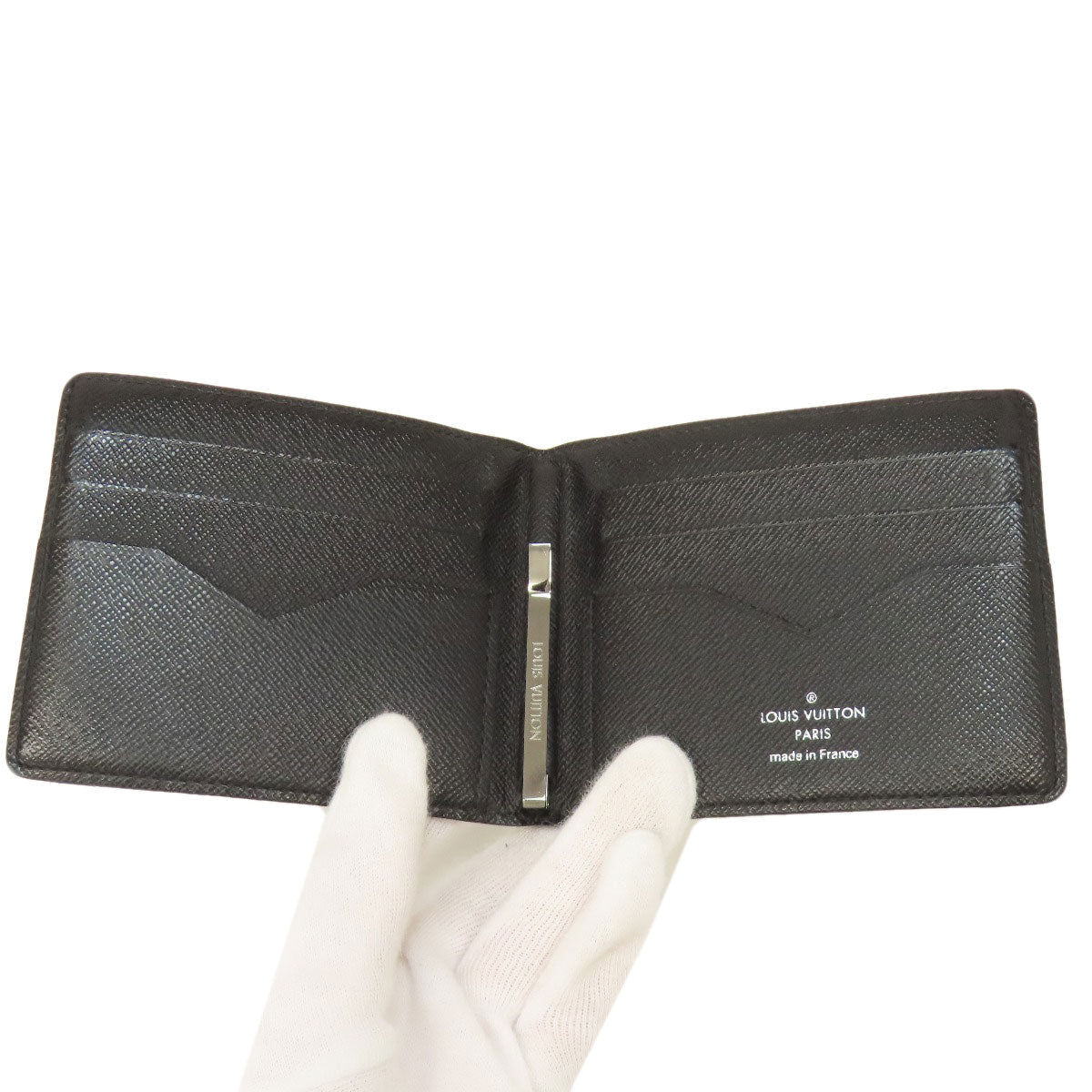 LOUIS VUITTON Bifold Wallet M62480 Monogram Eclipse black Portefeuille pans mens  d