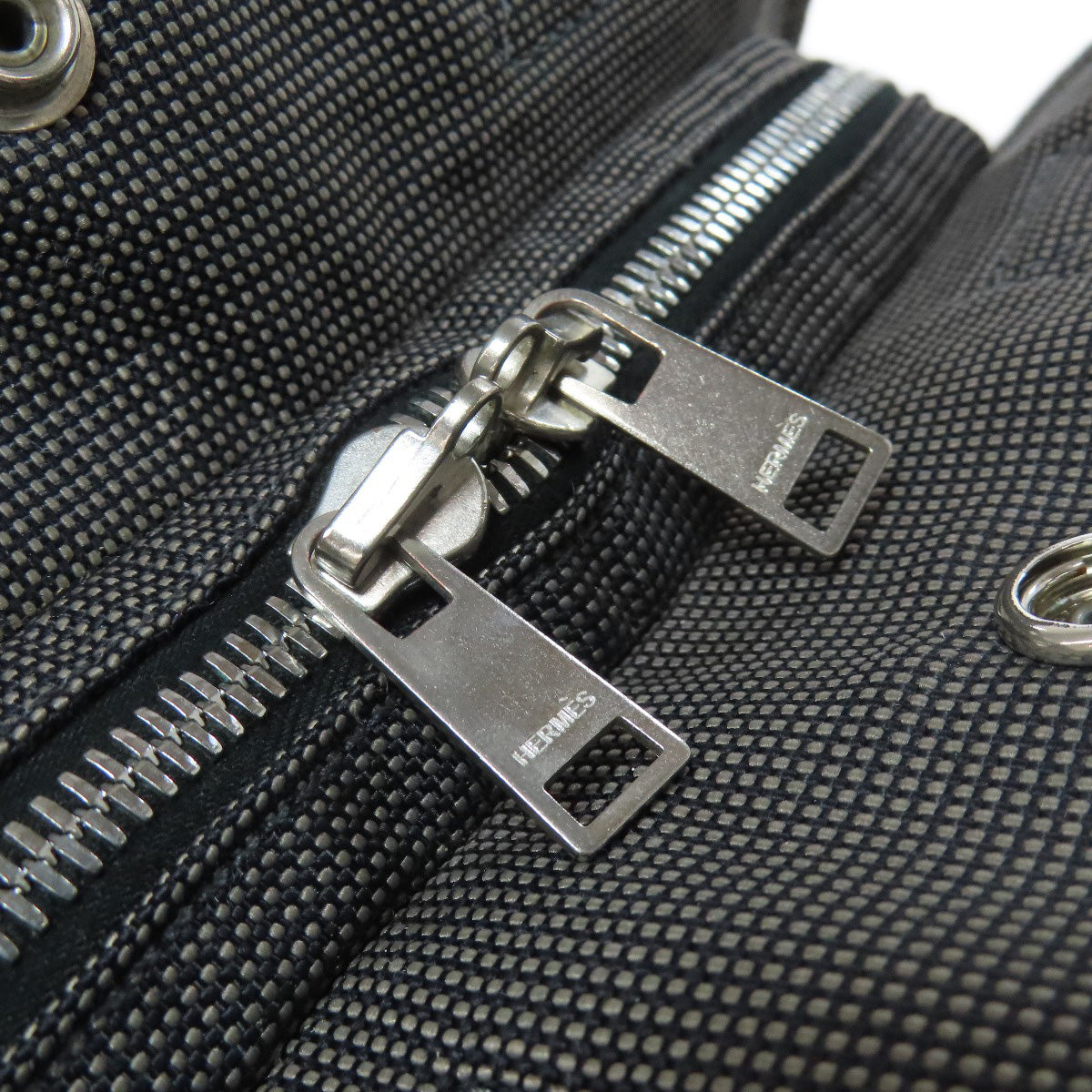 HERMES Backpack canvas gray Her Line add PM Women  d