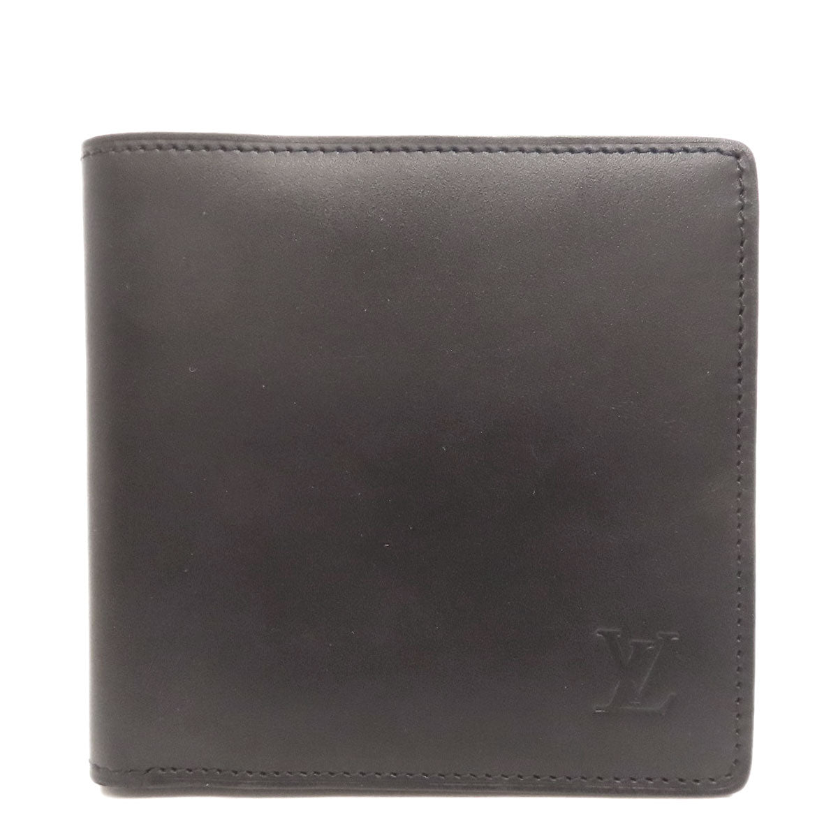 LOUIS VUITTON Bifold Wallet M85016 Nomad leather black Portefeuille�EMarco mens