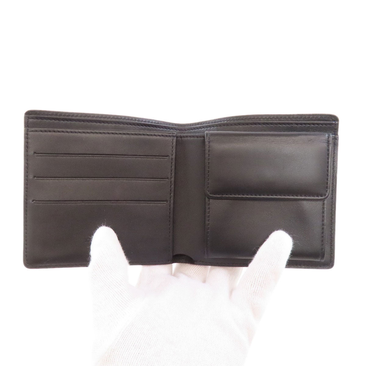 LOUIS VUITTON Bifold Wallet M85016 Nomad leather black Portefeuille?Marco