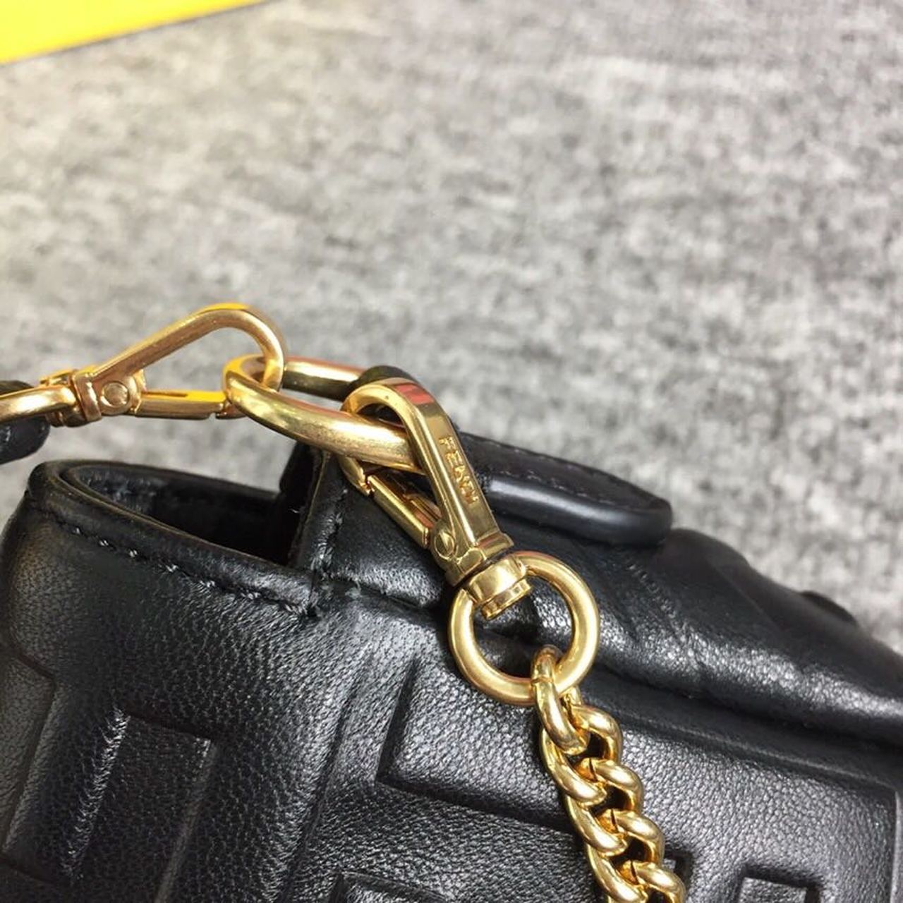 Top QualityTop Quality Baguette Nappa Black For Women, Women’s Handbags, Shoulder And Crossbody Bags 7in/19cm FF 8BS017A72VF15ZW
