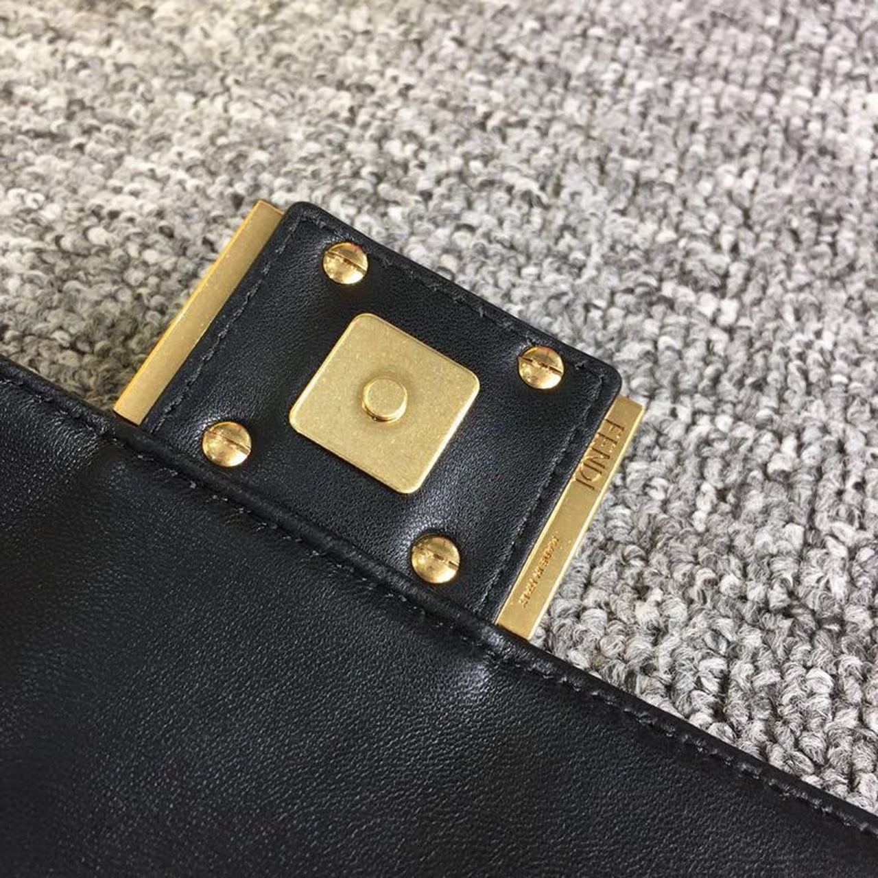 Top QualityTop Quality Baguette Nappa Black For Women, Women’s Handbags, Shoulder And Crossbody Bags 7in/19cm FF 8BS017A72VF15ZW