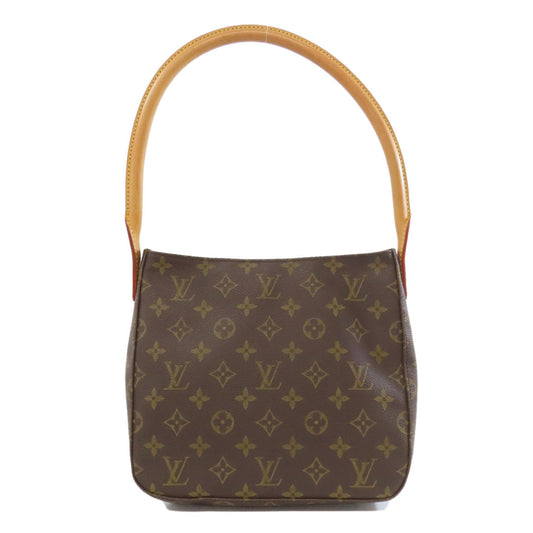 LOUIS VUITTON Shoulder Bag M51146 Monogram canvas Brown LoopingMM