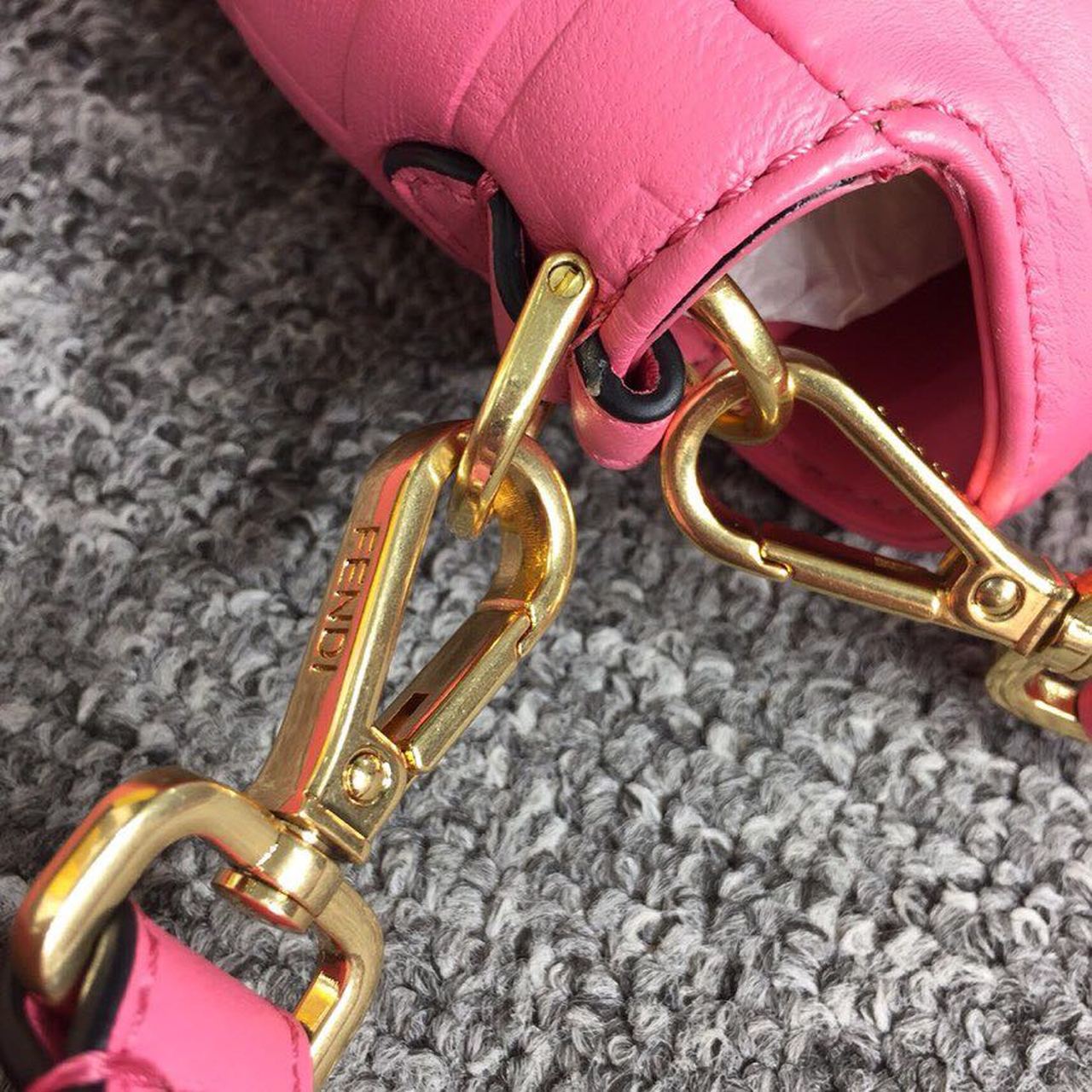 Top QualityTop Quality Baguette Nappa Pink For Women, Women’s Handbags, Shoulder And Crossbody Bags 10in/27cm FF 8BR600