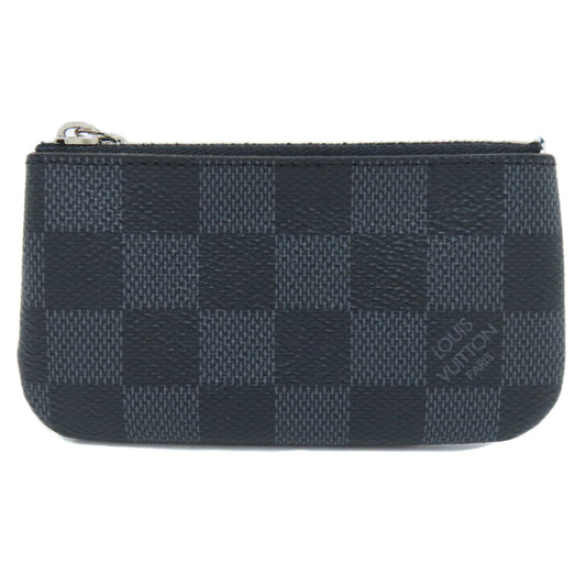 LOUIS VUITTON Coin case N60155 Damier canvas gray Pochette Kle mens