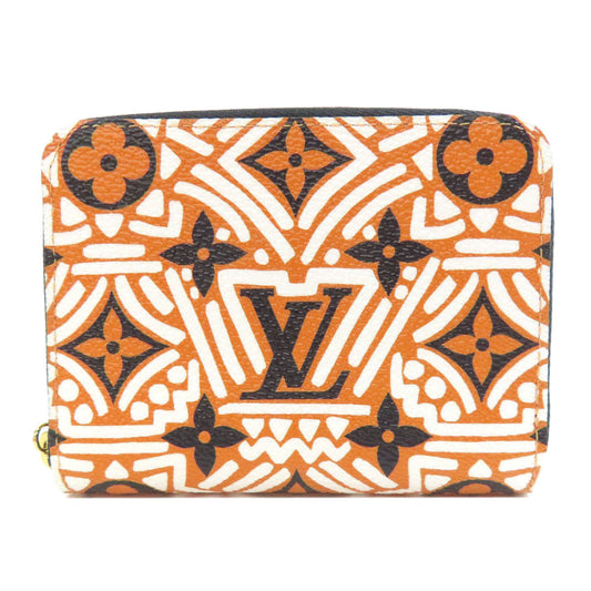 LOUIS VUITTON Coin case M69496 Monogram canvas Orange Zippy Coin Purse Crafty Women