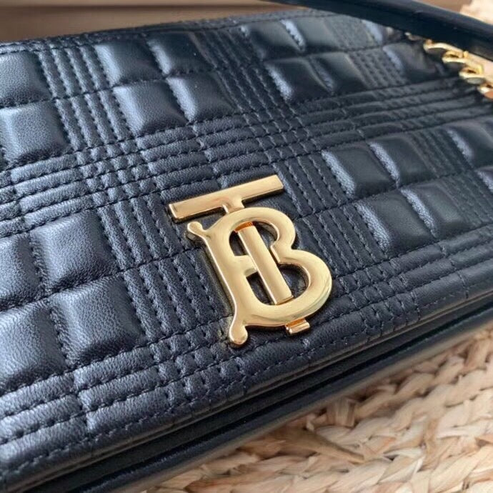 Top Quality Quilted MeTop Qualityum Lola Bag Monogram Black For Women, Bags 11in/28cm 80217011