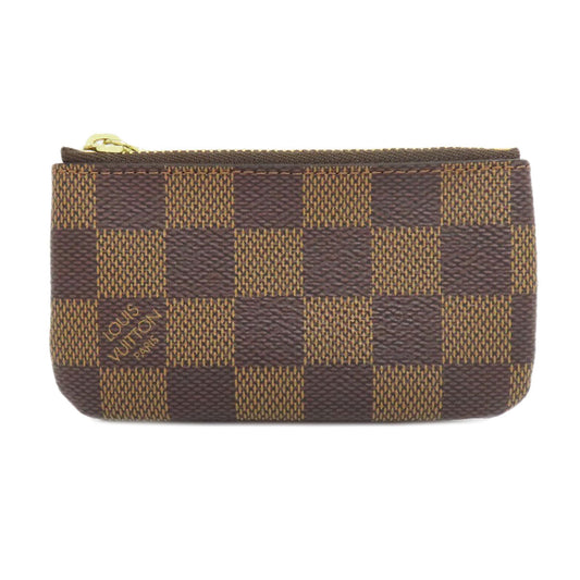 LOUIS VUITTON Coin case N62658 Damier canvas Brown Pochette Kle Women(Unisex)