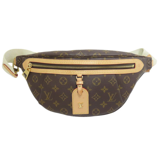 LOUIS VUITTON Hip bag M46784 Monogram canvas Brown high rise Women