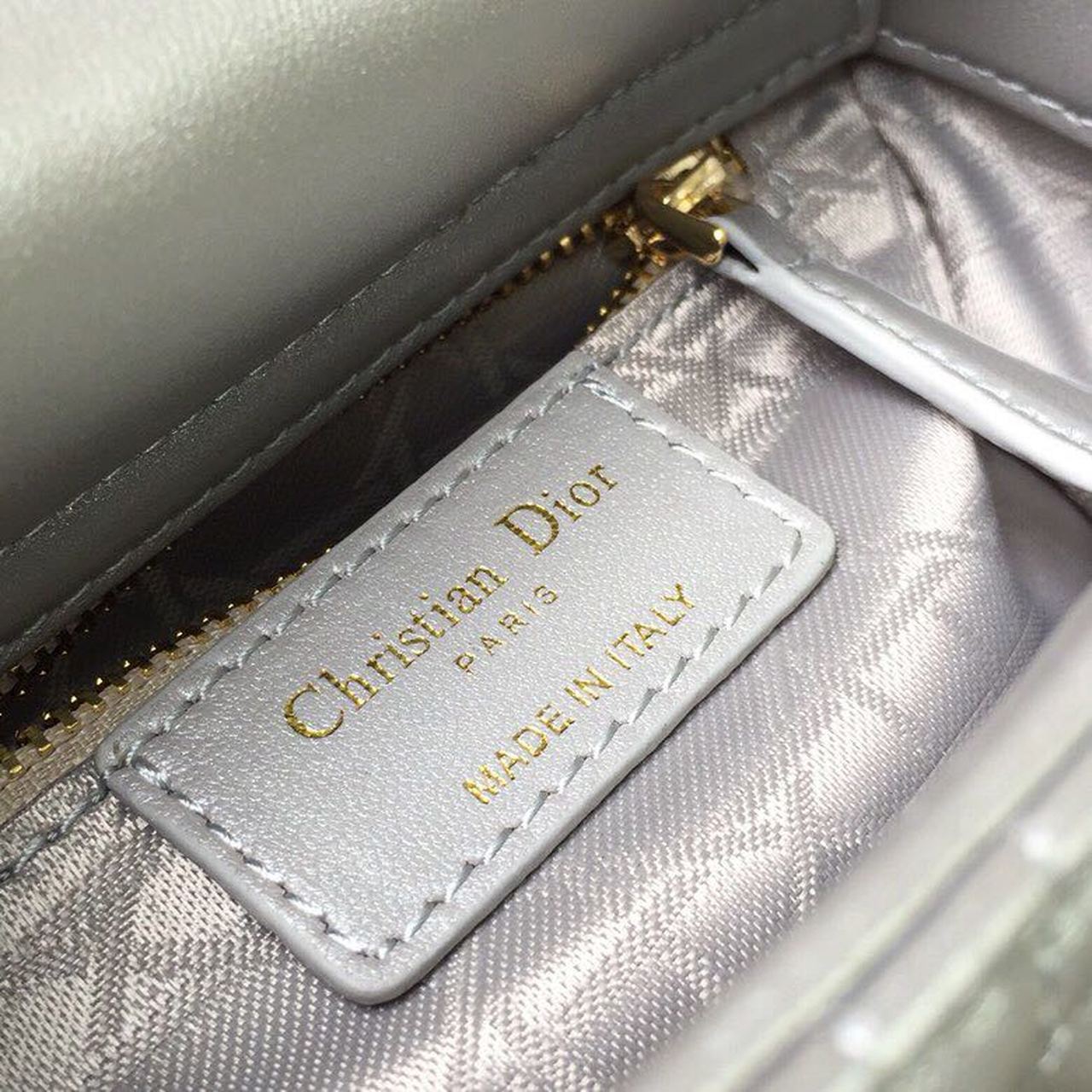 Top Quality Mini Lady Bag SiTop Qualityer with Chain Gold Toned Hardware For Women 6.5in/17cm CD