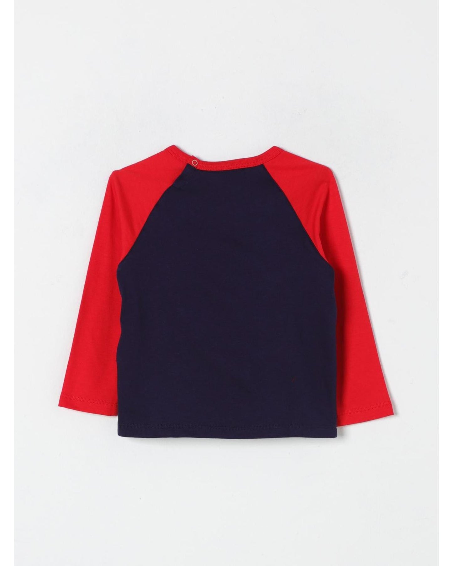 Gucci Infant Long Sleeve Raglan Shirt Kids Blue T-Shirts