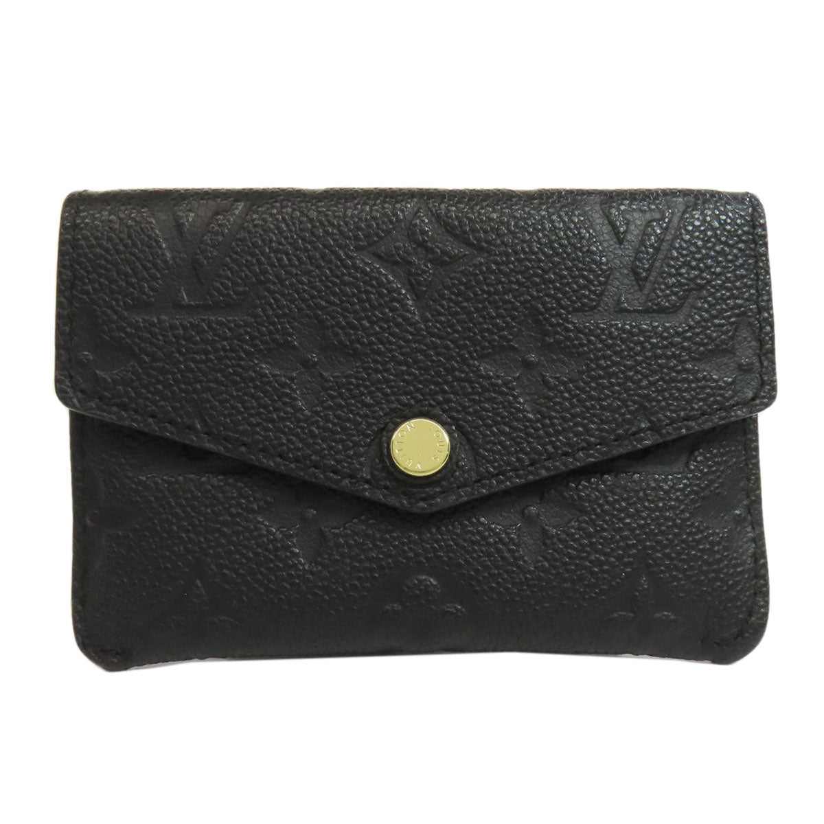 LOUIS VUITTON Coin case M60633 Ann Platt black Pochette cree