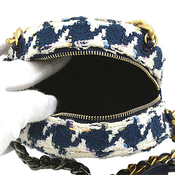 Chanel CHANEL19 Tweed Shoulder Bag