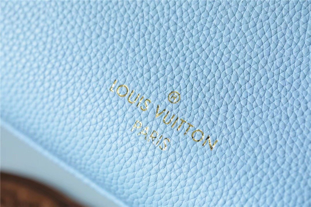 Top Quality On My Side PM Mahina Bleu Nuage Blue For Women,  Shoulder And Crossbody Bags 25cm/9.8in Top Quality M59432