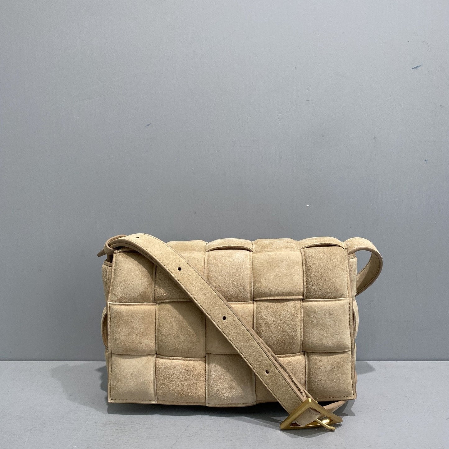 Top Quality Padded Cassette Beige, For Women, Women’s Bags 10.2in/26cm