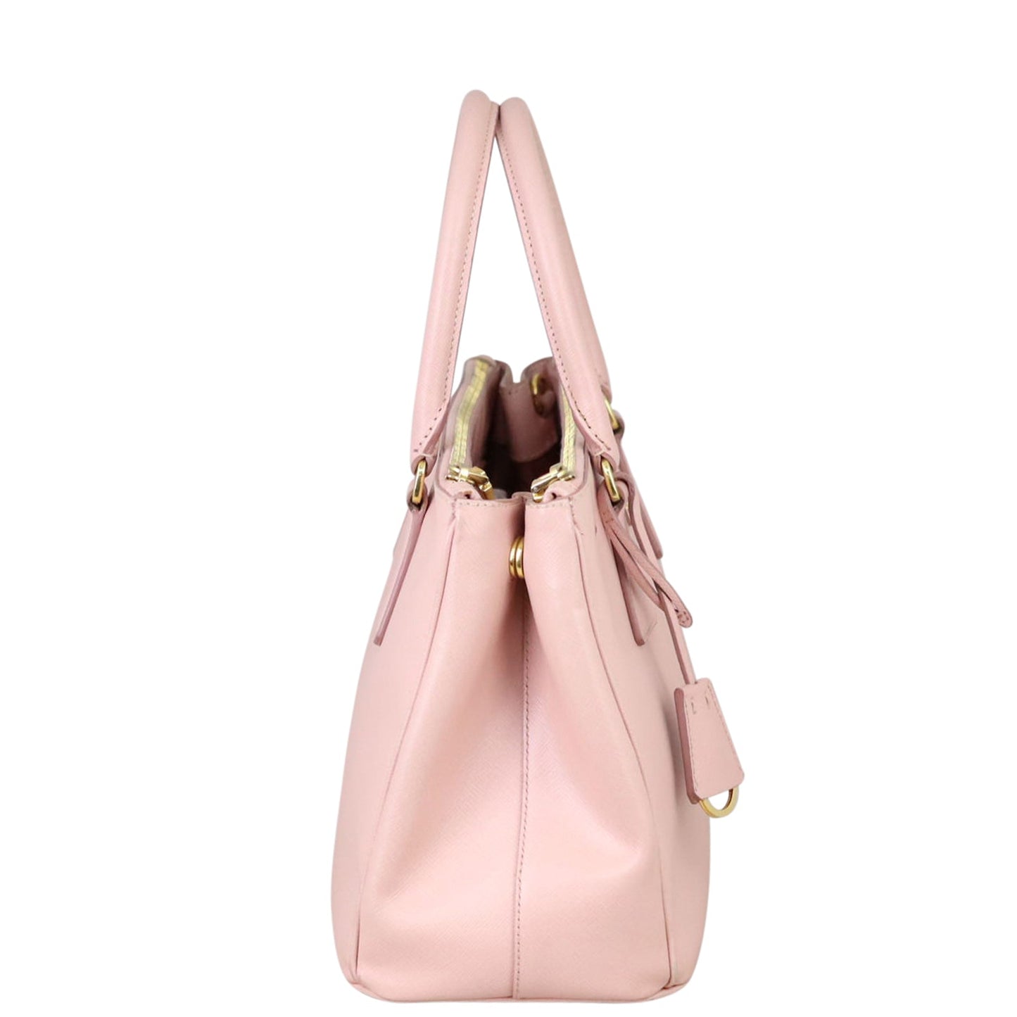 Prada Saffiano Lux Galleria Double Zip Tote Small