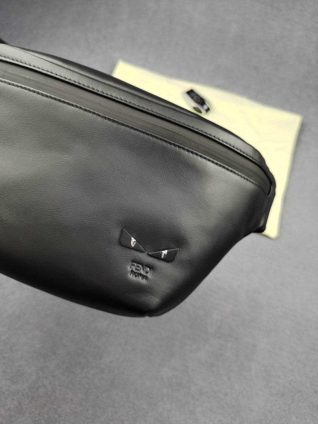 Top QualityTop Quality Little Monster Belt Bag Black For Men, Men’s Bags 7.9in/20cm FF