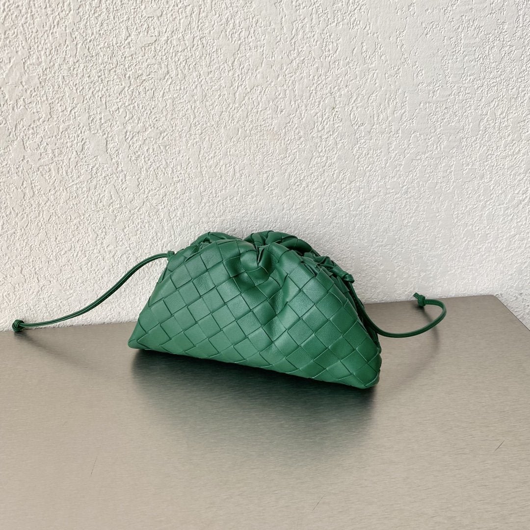 Top Quality Mini Pouch Green, For Women, Bags 8.6in/22cm