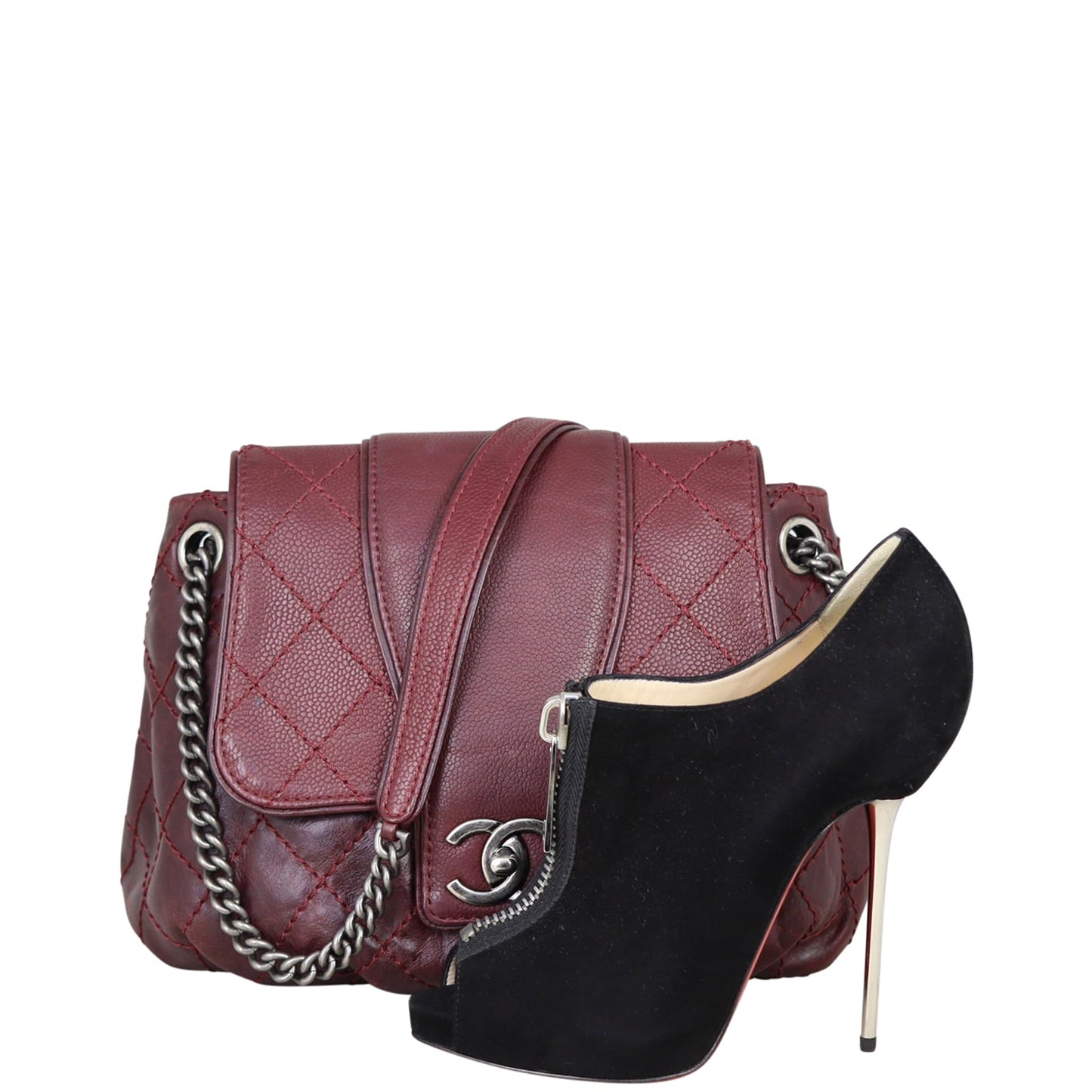 Chanel Bubble Graphic Messenger Medium