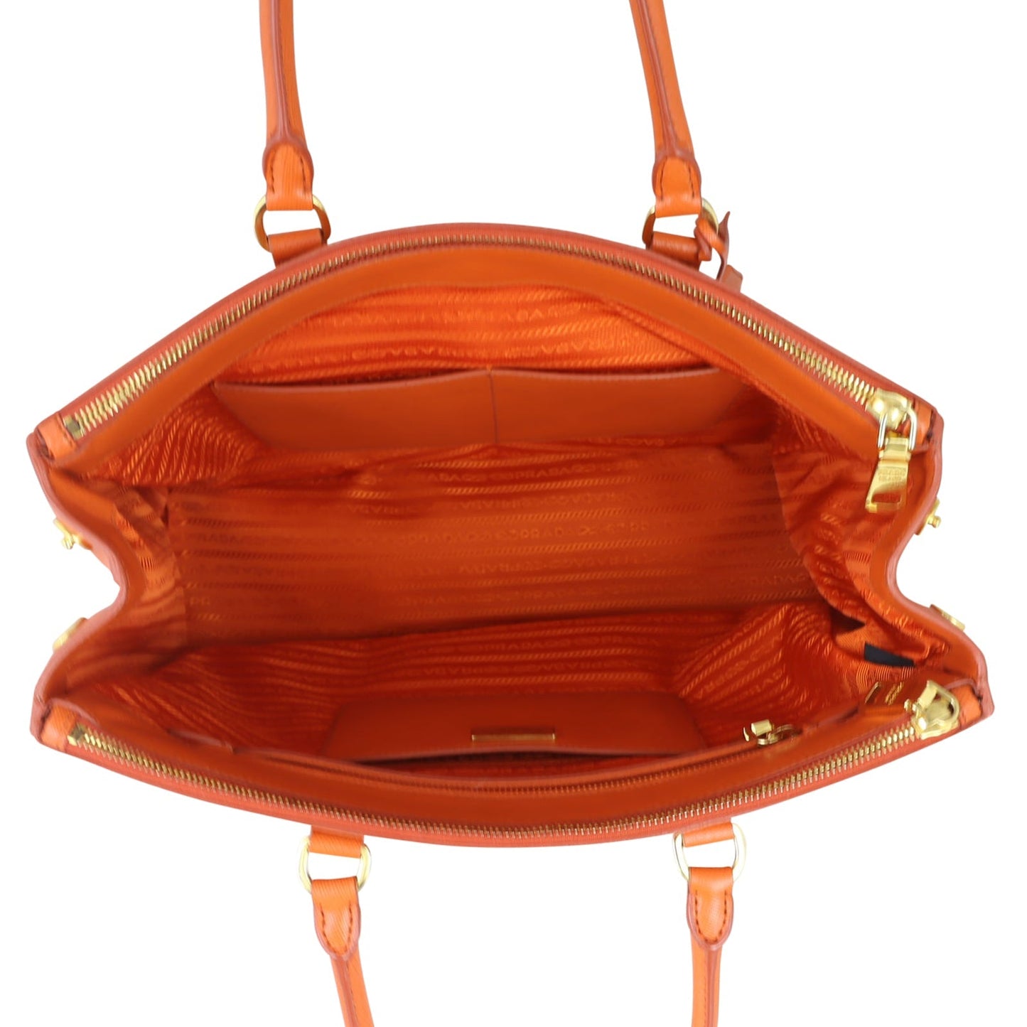 Prada Saffiano Lux Galleria Double Zip Tote Large