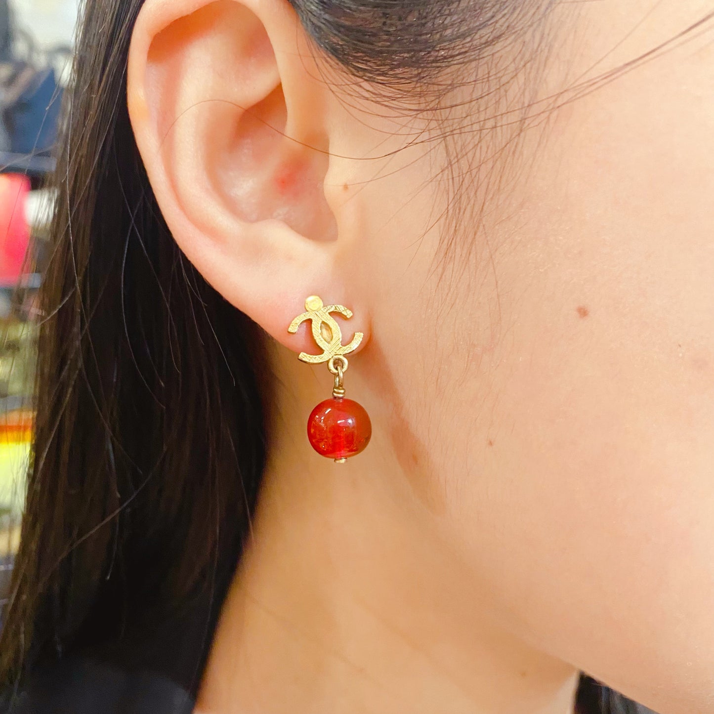 Chanel Double C logo   Earrings
