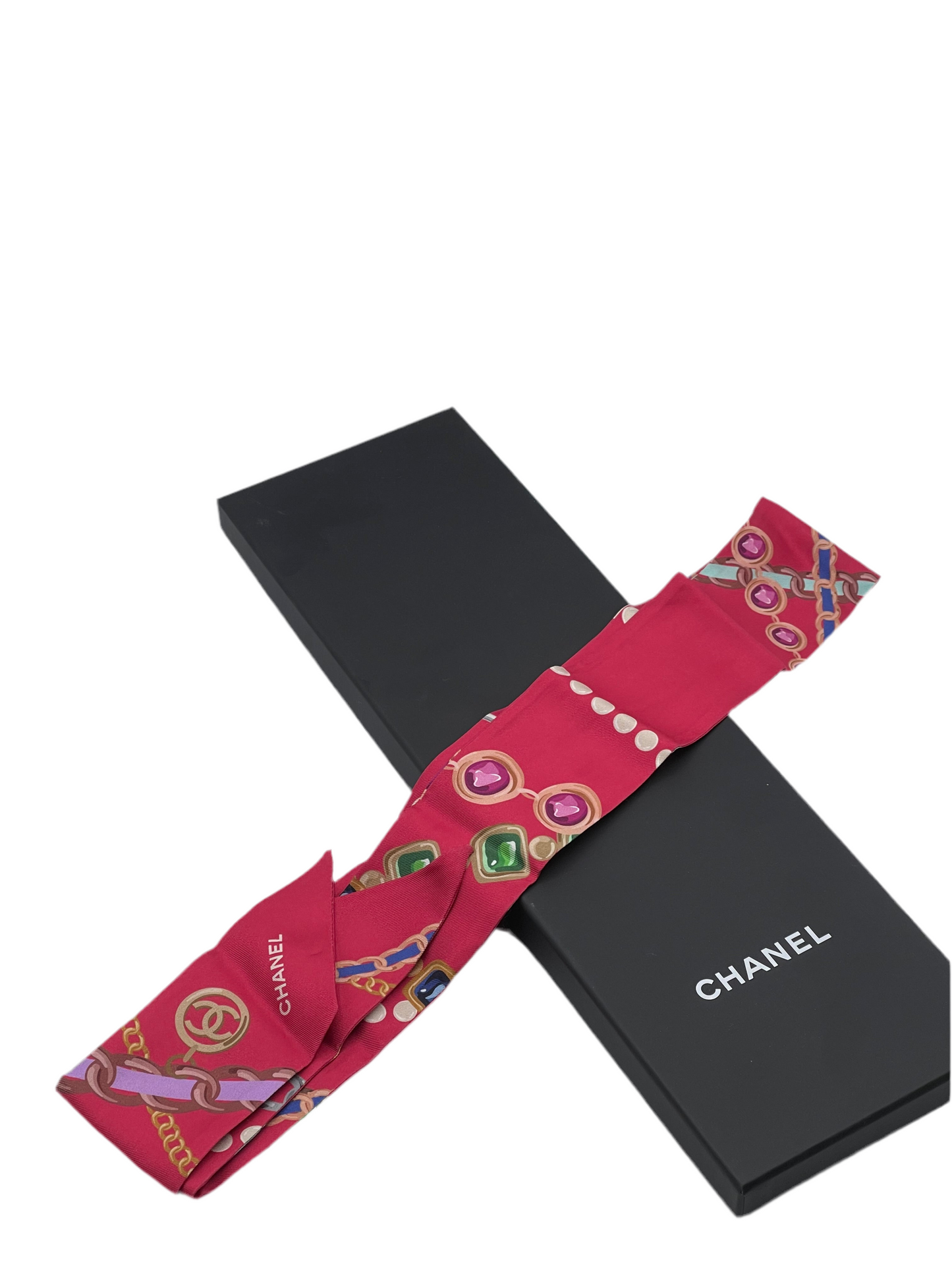 Chanel - Twilly CC Rose fuchsia