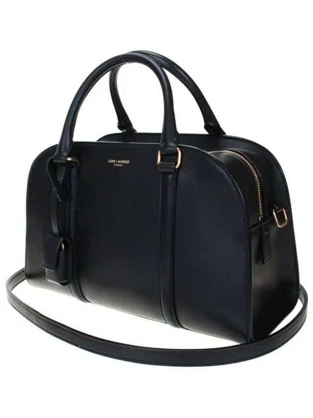 Luxury Saint Laurent Trending 2025 Rock Baby Leather Duffel Bag Black
