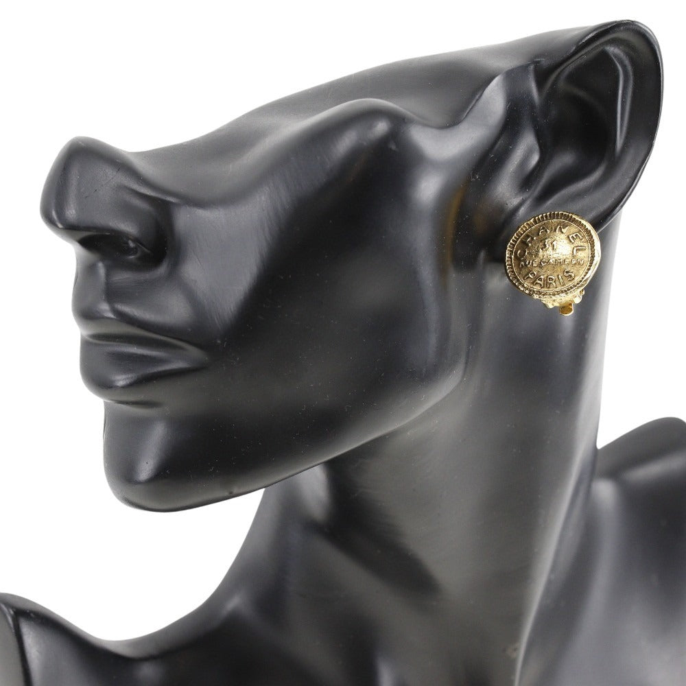CHANEL 31 RUE CAMBON CAMBON Earrings   G    10.2g 31 RUE CAMBON