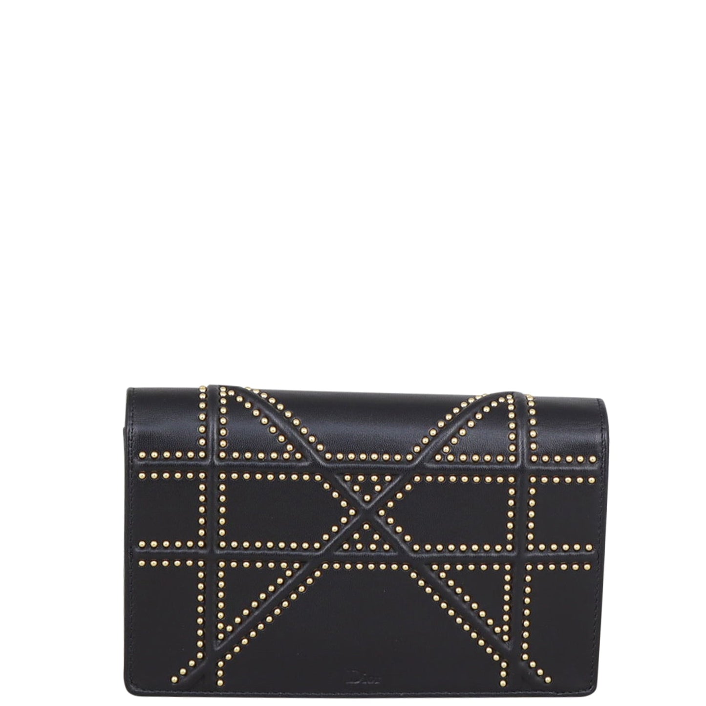 Dior Diorama Studded Wallet on Chain
