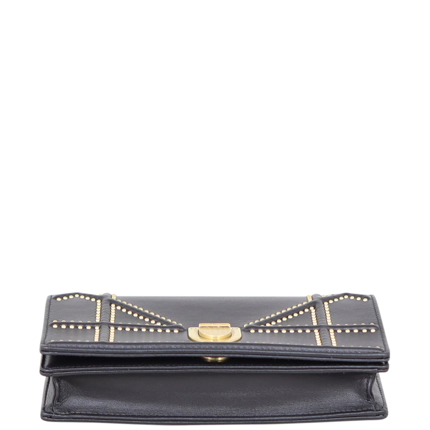 Dior Diorama Studded Wallet on Chain