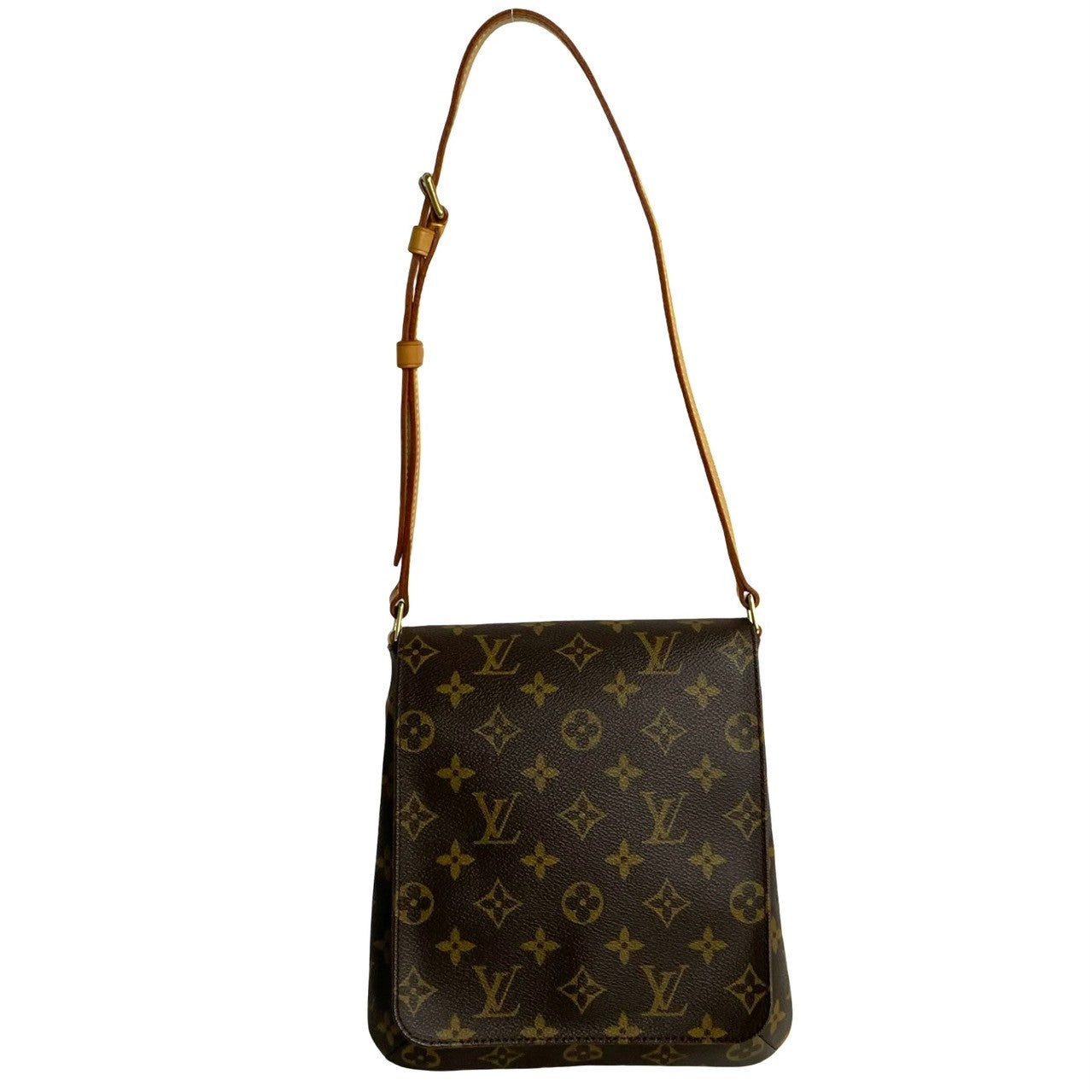 LOUIS VUITTON Shoulder Bag M51258 Leather, PVC Brown Monogram M tte salsa short mens(Unisex)