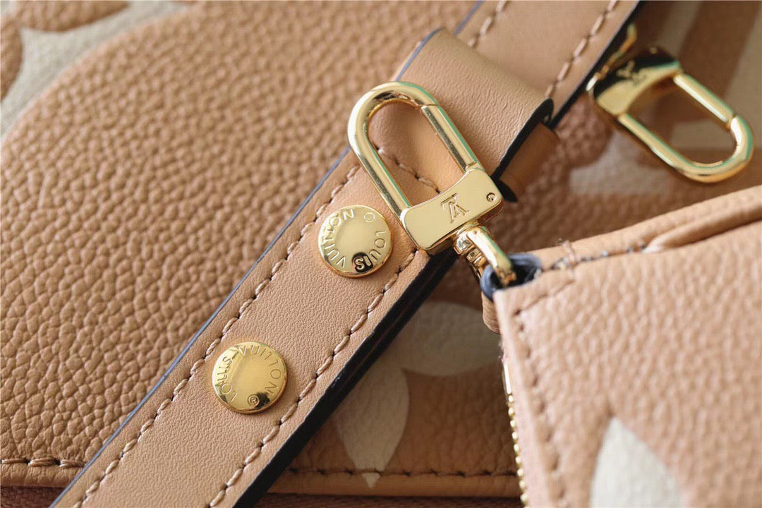 Top Quality Multi Pochette Accessoires Monogram Empreinte Arizona Beige / Cream For Women,  Shoulder And Crossbody Bags 9.8in/25cm Top Quality M45983