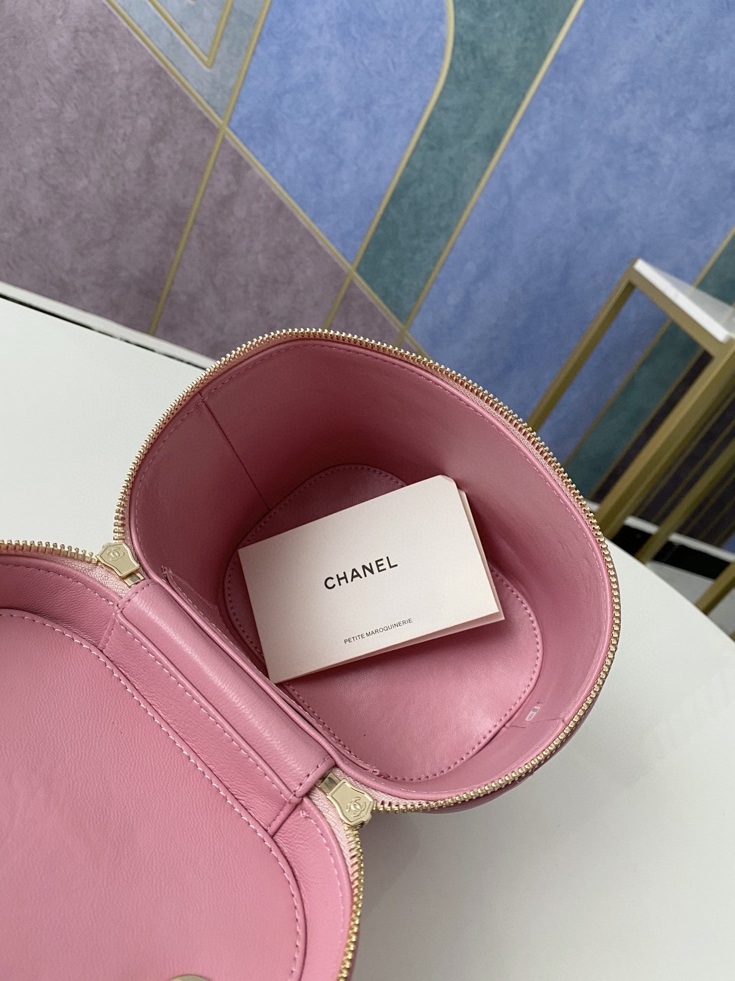 CHLVanity Case Gold Hardware PiNike For Women, Women’s Handbags, Shoulder Bags 9in/24cm