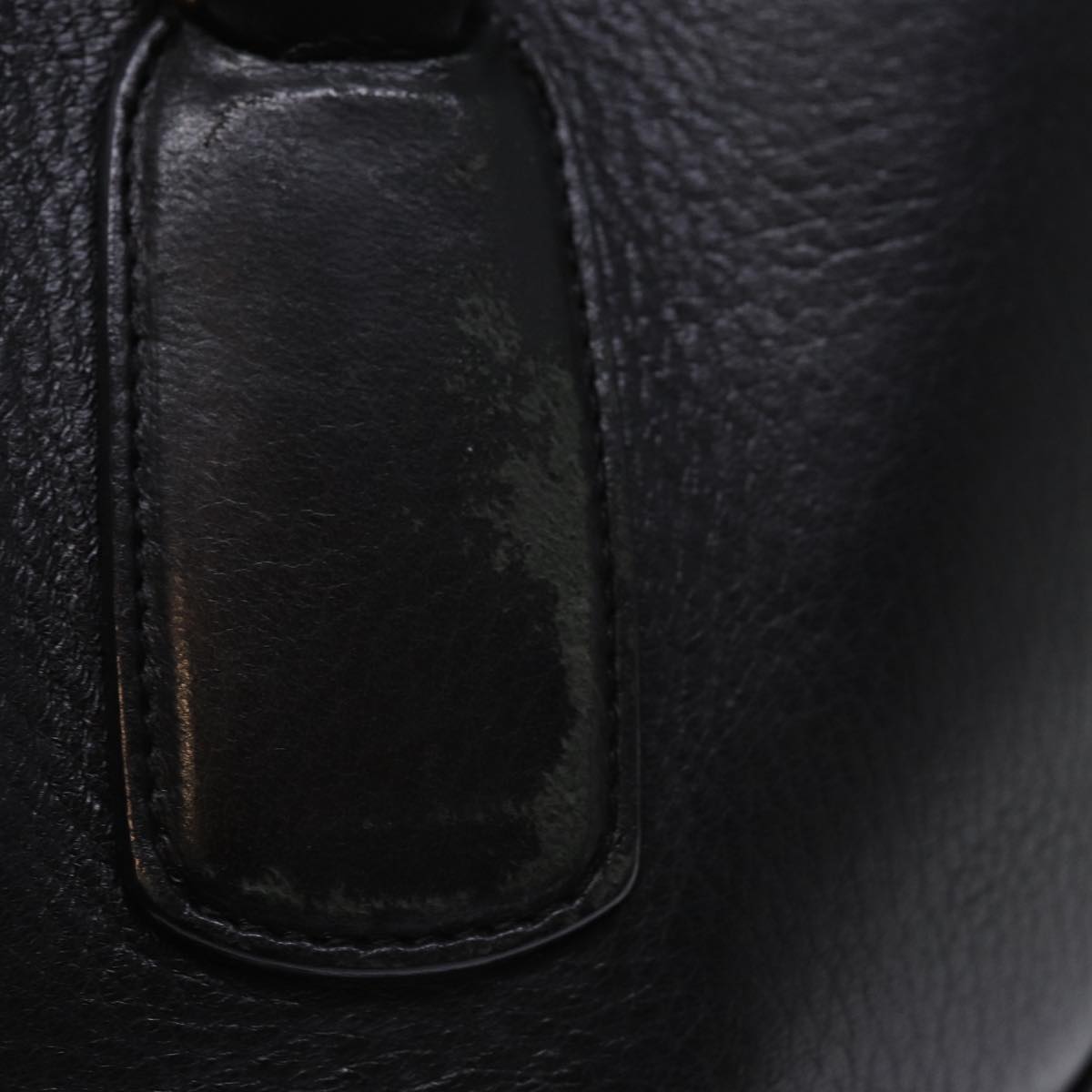 Luxury CELINE Hand Bag Leather Black  77383