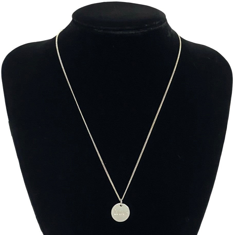 Christian Dior Logo Necklace