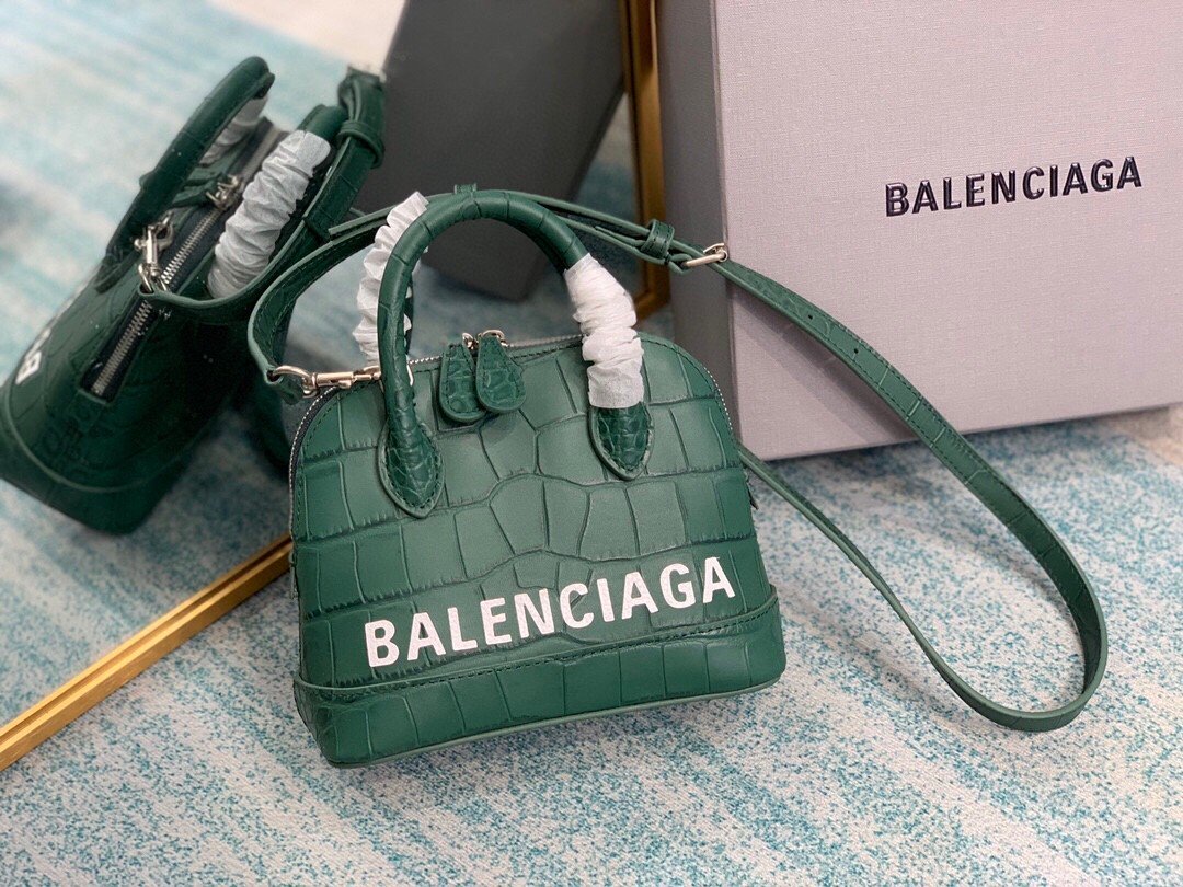 Top Quality Ville Mini Handbag In Dark Green, For Women,  Bags 4.7in/12cm