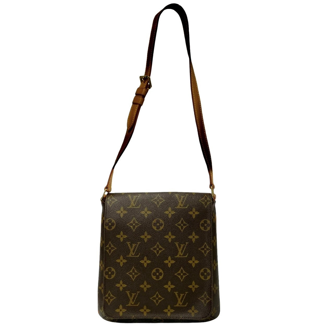 LOUIS VUITTON Shoulder Bag M51258 Leather, PVC Brown Monogram M tte Salsa Women